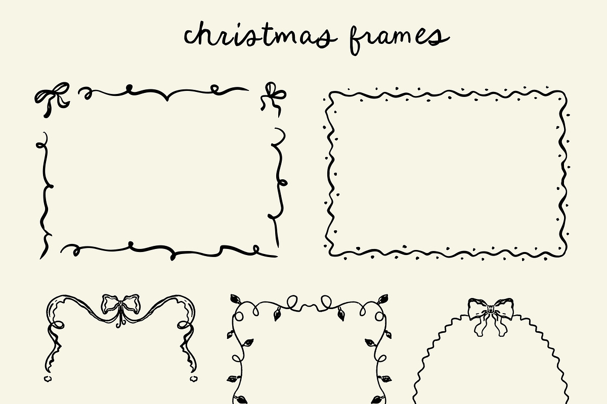 Whimsical Christmas Clipart, an Object Illustration by Teresa Art Store (Photo 8 of 9)