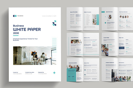 White Paper Template | InDesign