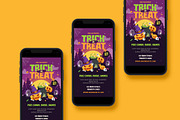 Halloween Trick or Treat Flyer, a Flyer Template by Creativestoree (Thumbnail 4 of 5)