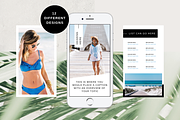 Instagram Stories Templates - CANVA, a Social Media Template by Just Like White Creative (Thumbnail 3 of 5)