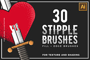 Illustrator Brushes Super Bundle, a Brush Add-On by AndrewPixel (Thumbnail 2 of 25)