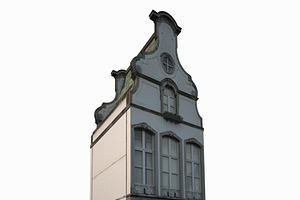 Building Facade 182 Low Poly