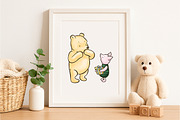 Classic Winnie the Pooh Birthday, an Animal Illustration by SvetaArtStore (Thumbnail 6 of 8)