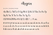 Alegros, a Serif Font by Letterara (Thumbnail 9 of 11)