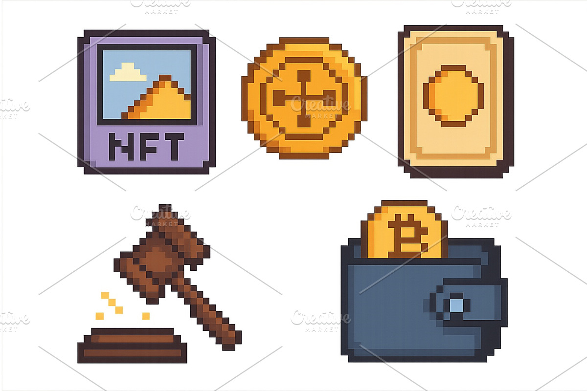 Digital art collection featuring NFT, a Technology Illustration by ZinetroN