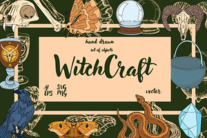Witchcraft & Occult Vector