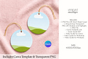 Round Ornament Mockup Set of 2, a Household Mockup by EmpaviMockups (Thumbnail 3 of 5)