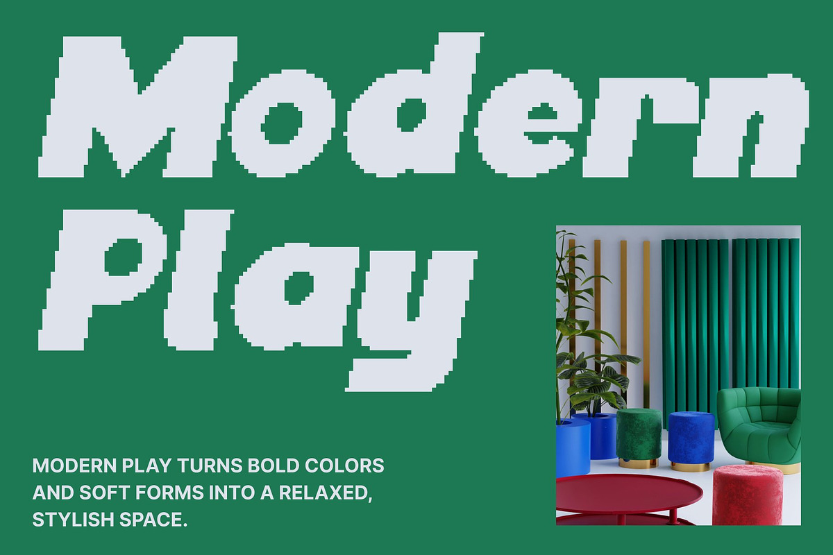 CS Diora Pixel, a Sans Serif Font by Craft Supply Co. (Photo 5 of 8)