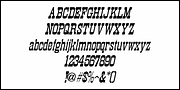 Town Meeting JNL, a Slab Serif Font by Jeff Levine Fonts (Thumbnail 5 of 5)