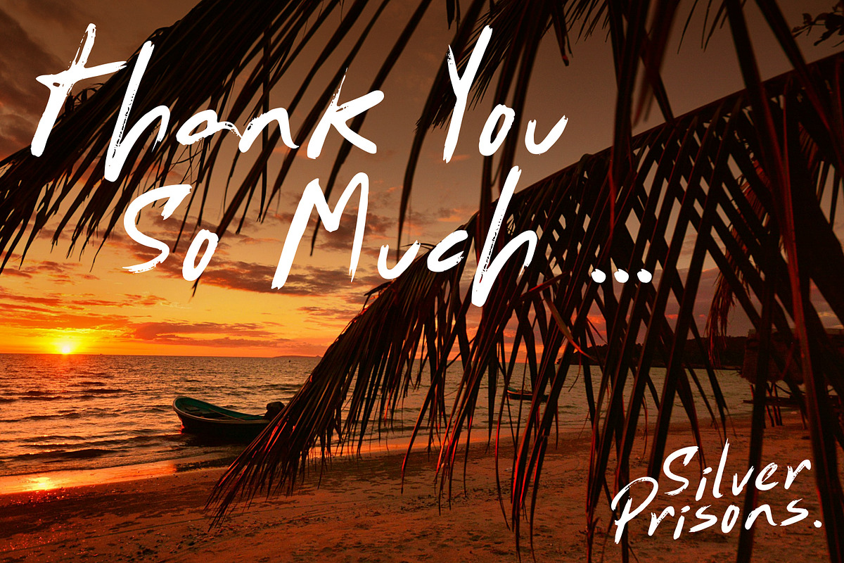 Silver Prisons – Dry Brush Font, a Handwritten Font by VASTARD STUDIO (Photo 12 of 12)