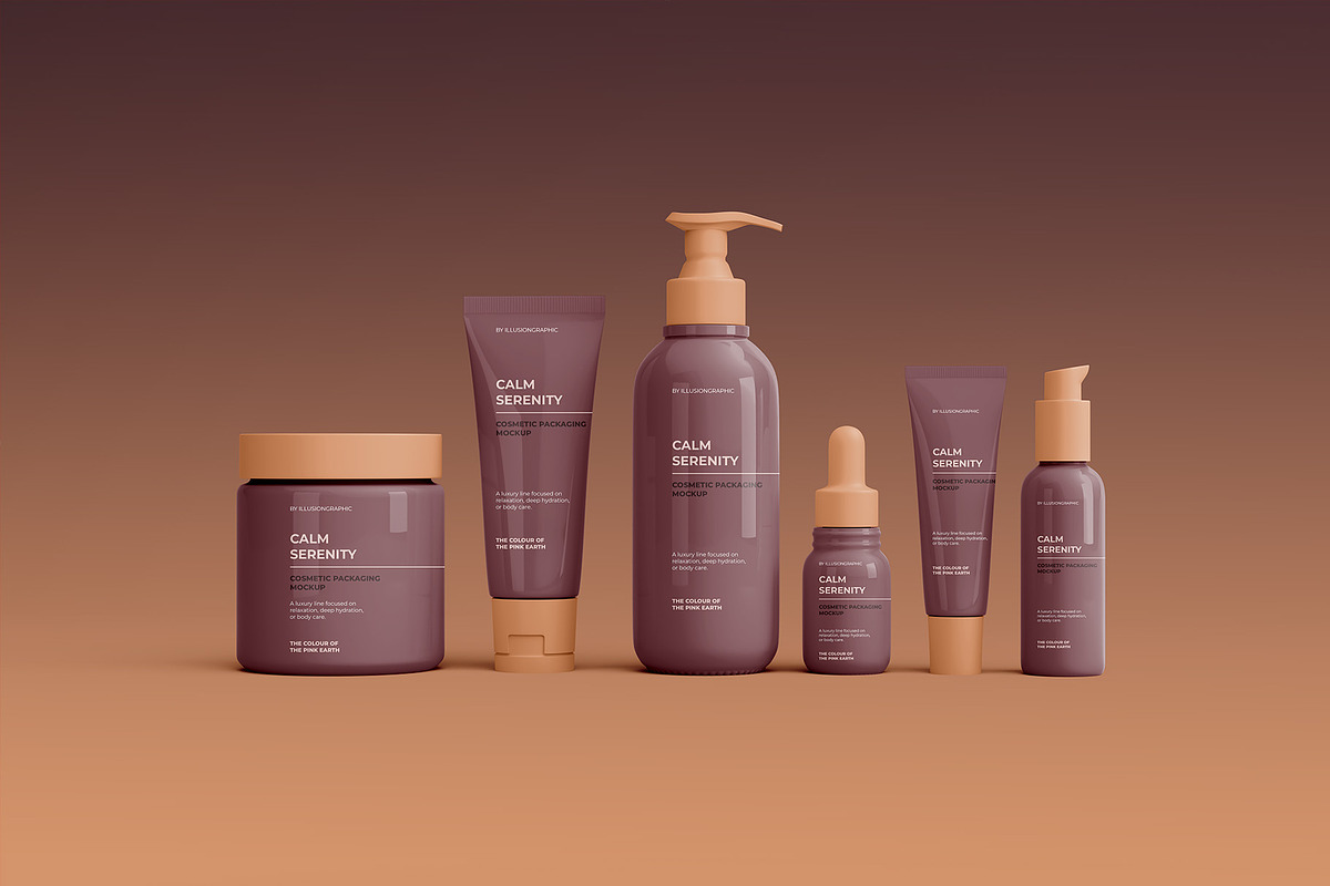Cosmetic Packaging / Branding Mockup, a Packaging Mockup by Illusiongraphic (Photo 2 of 21)