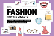 Fashion Props and Objects Clipart, an Object Illustration by Wingsart Studio (Thumbnail 1 of 4)