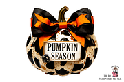 Cow Print Pumpkin Season PNG Bundle, a Graphic by Clipart Studio (Thumbnail 4 of 11)