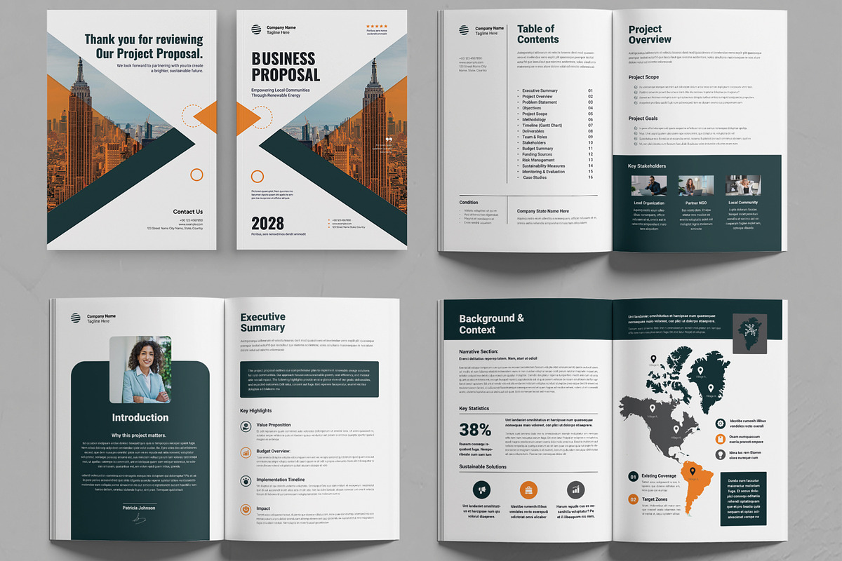 Marketing Agency Business Proposal preview 2
