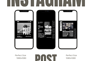 Forge Photography Instagram Template, a Social Media Template by Shinra Labs (Thumbnail 3 of 5)