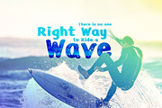 Bayfront - A Beachy Marker Font, a Sans Serif Font by Parker Creative (Thumbnail 5 of 8)