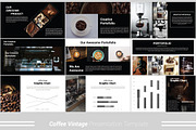 Coffee Vintage Powerpoint Template, a Presentation Template by Presentation Official (Thumbnail 9 of 13)
