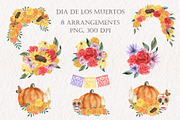 Dia de los Muertos Sugar Skulls, a Decorative Illustration by Catch the Dream Art (Thumbnail 2 of 11)