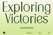CS Cesare Disco, a Sans Serif Font by Craft Supply Co. (Thumbnail 3 of 8)