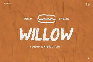 Willow Handwriting Font, a Handwritten Font by Typeparties