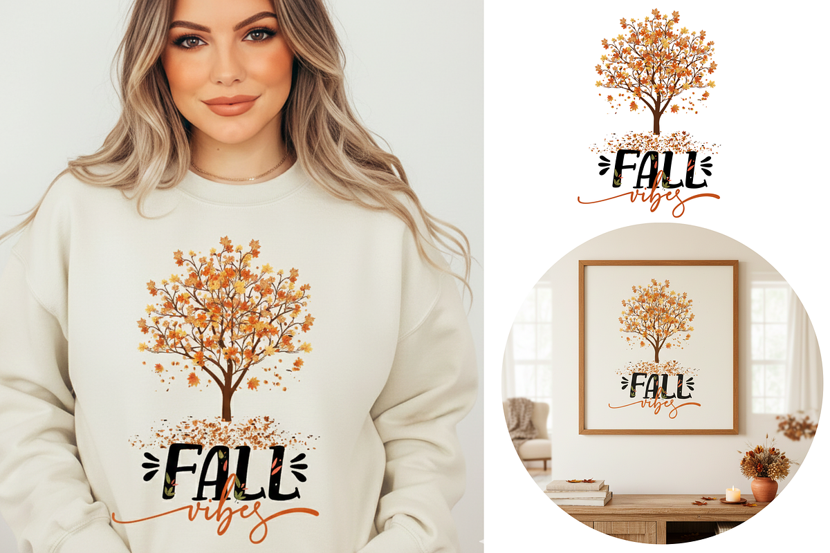 Fall Vibes PNG Design, a Photo by Viberints (Photo 1 of 5)