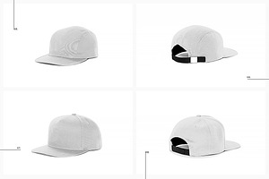 Snapback FullCap Mockup