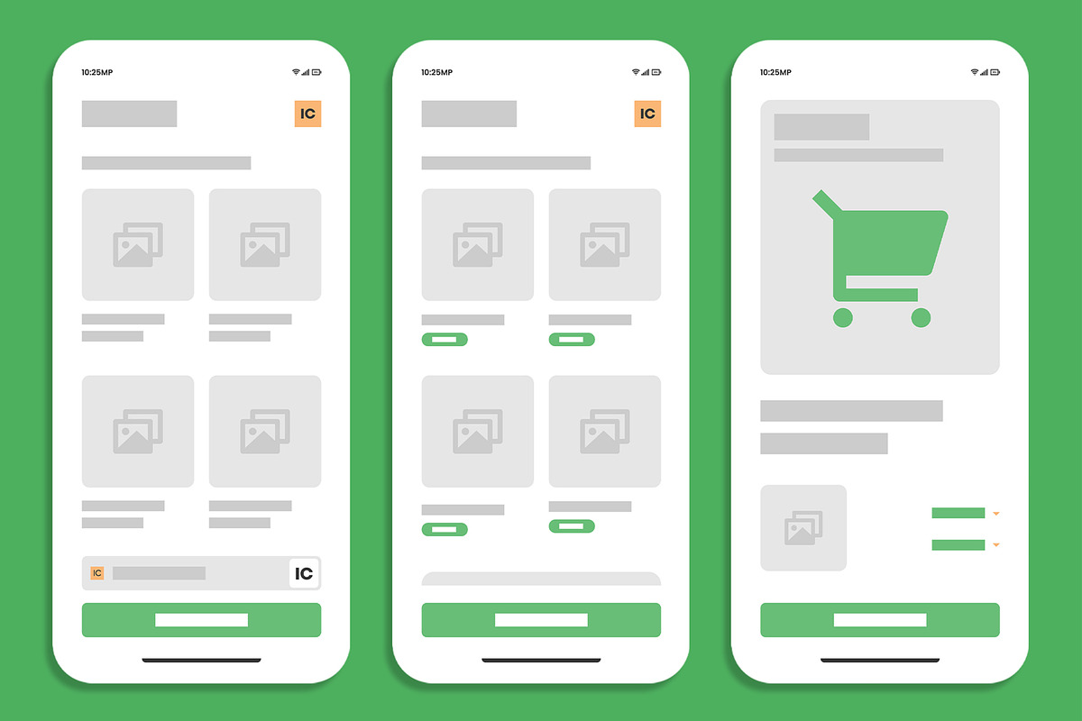 Clean Mobile App UI Kit Template, an UI Kit Template by MightyDesign (Photo 3 of 7)