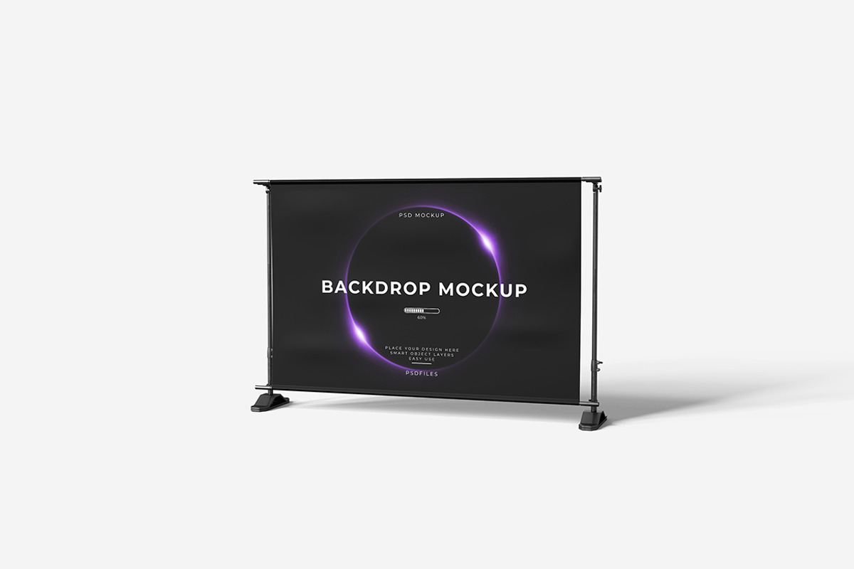 Backdrop Mockup, an Advertising Mockup by bimockup (Photo 4 of 6)