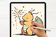 Procreate Soft Dreamy Brushes, a Brush Add-On by nikiartcorner (Thumbnail 6 of 7)