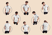8 Men's Polo Mockups, a Shirt Mockup by Grow Design Craft Studio (Thumbnail 2 of 7)