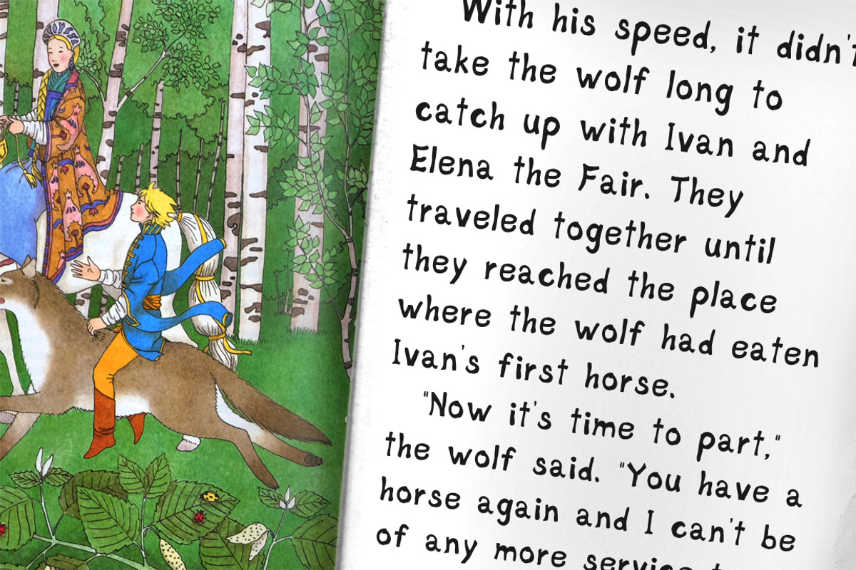Piccolino Kodomo, font & bunnybonus! preview 2