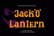 Vespera Mind | Halloween Display, a Blackletter Font by Denustudios (Thumbnail 4 of 12)