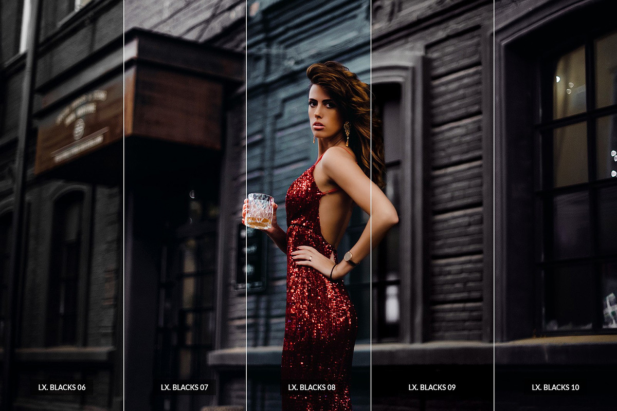 Luxurious Blacks Photoshop Action, an Action Add-On by Medialoot (Photo 4 of 8)
