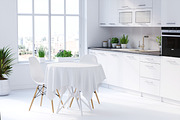 Tablecloth mockup set 02, a Mockup by Easy Mocks (Thumbnail 2 of 9)