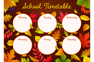 School education schedule