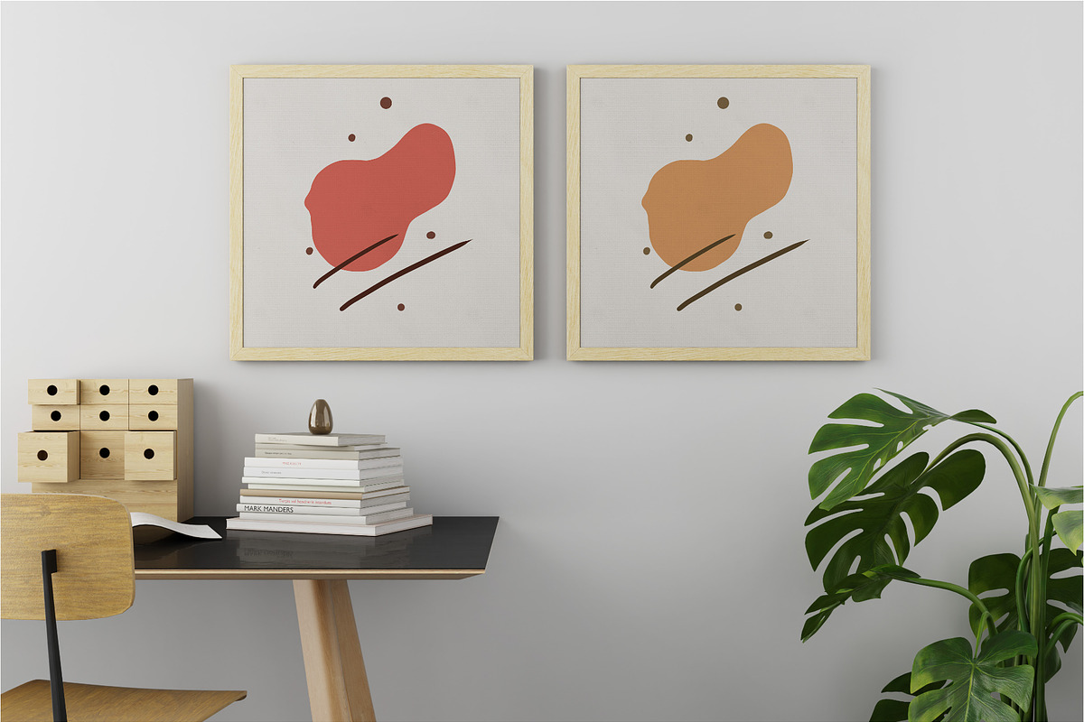 Interior Picture Frame Mockups, a Mockup by Runend (Photo 9 of 13)