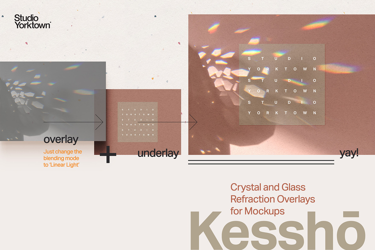Kessho - Crystal Light Overlays, a Texture Graphic by Studio Yorktown (Photo 2 of 16)