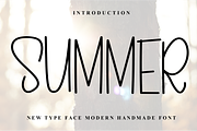 Summer, a Serif Font by FreshTypeINK (Thumbnail 1 of 8)
