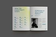 Minimal Gradient ESG Impact Report, a Brochure Template by Neermana (Thumbnail 5 of 11)