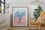 Summer Beach Wall Art Set, a Wallpaper Graphic by Helospace (Thumbnail 7 of 10)
