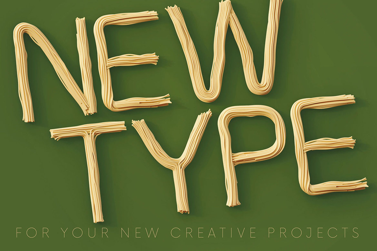 Spaghetti - 3D Lettering, a Graphic by MIIM