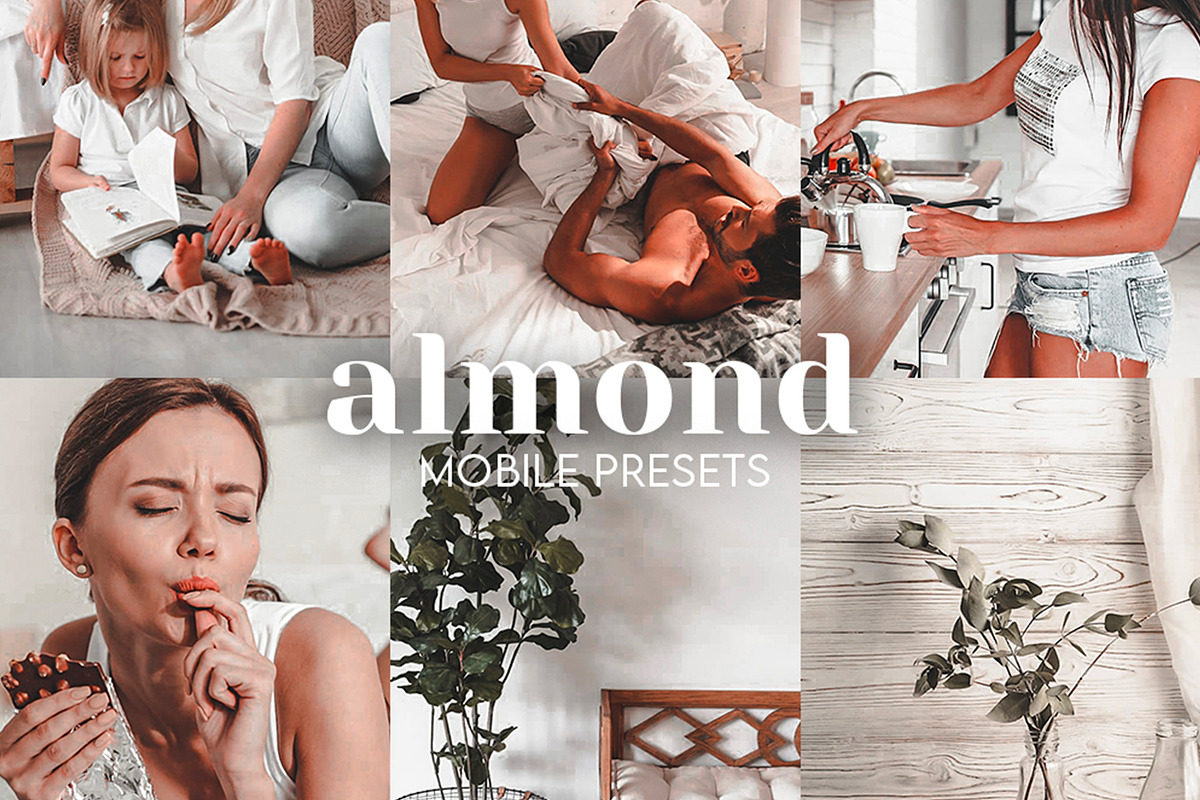 Almond Lightroom Mobile Presets, a Preset Add-On by Wethepresets (Photo 1 of 4)