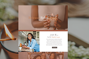Therapist Website | WIX Template, a Templates & Theme by Yelhsa Design Studio (Thumbnail 3 of 7)