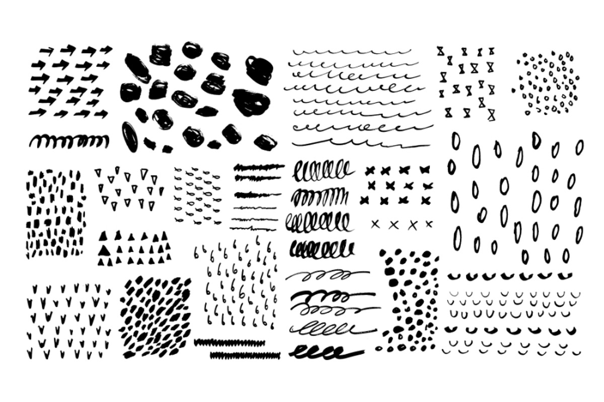 Marker textures,25 cards,8 gift tags preview 2
