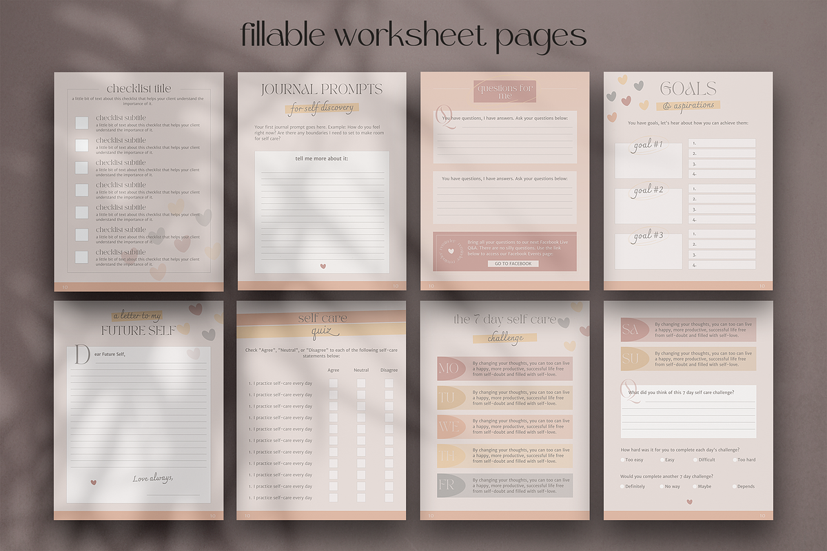 Canva eBook Coaching Template, a Magazine Template by Made by Melody (Photo 6 of 17)