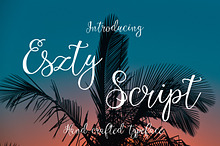 Eszty Script Font