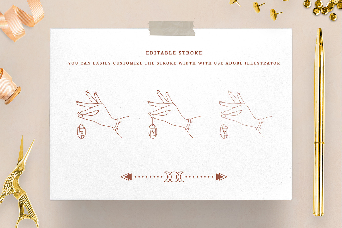 Magic Icon Set, an Outline Icon by NatalieArtShop (Photo 15 of 16)