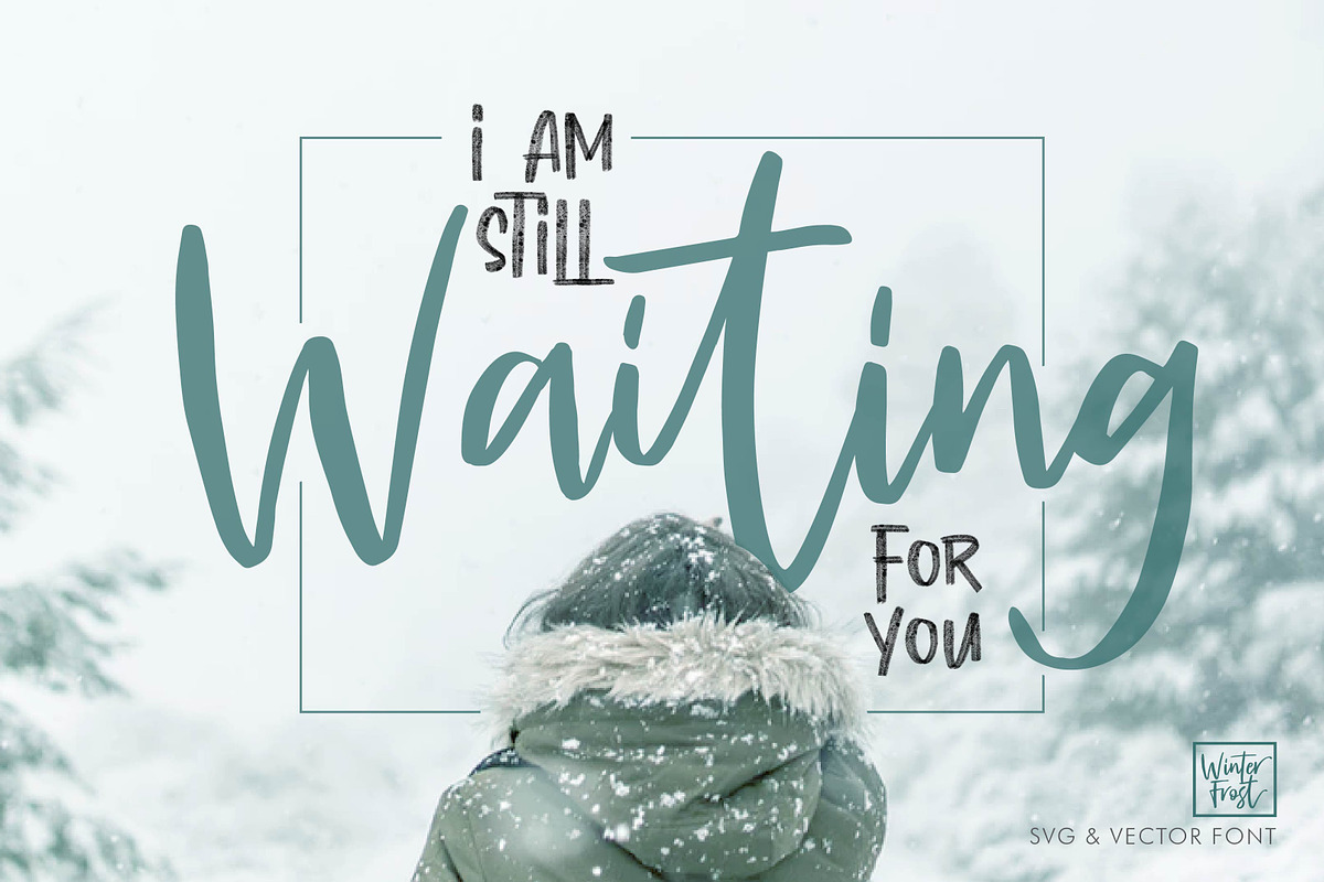 WINTER FROST Script + SVG + Bonus, a Script Font by Olexstudio (Photo 19 of 19)