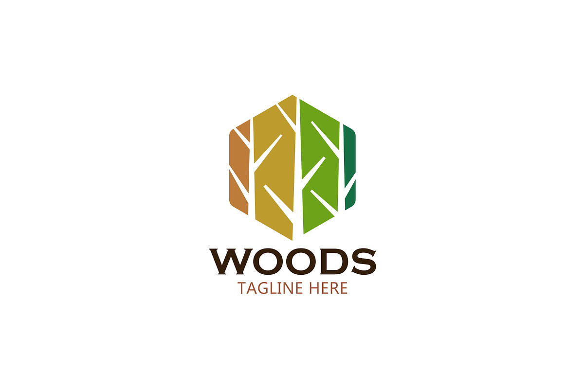 Woods Furniture Architecture Logo, a Branding & Logo Template by Signatoro (Photo 1 of 3)
