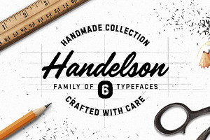 Handelson Collection, a Sans Serif Font by Mika Melvas